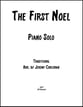 The First Noel piano sheet music cover